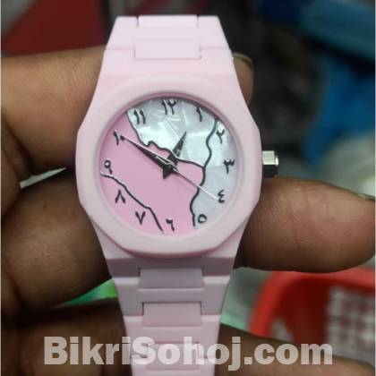 Arabic Dial Premium Marble Finish